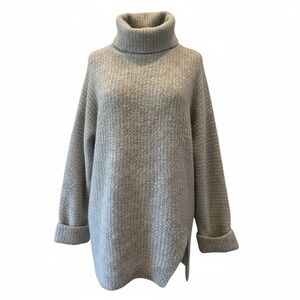 Express cowlneck wool blend tunic sweater NWT